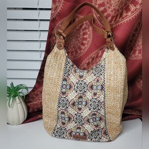 Sakroots Roma Shopper Bag Cotton Jute Boho